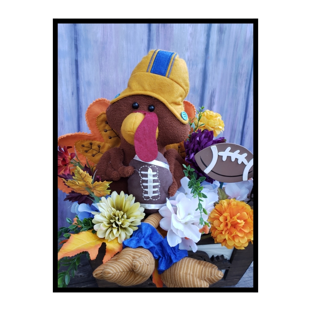 Fall Football Centerpiece - Picture 2 of 9